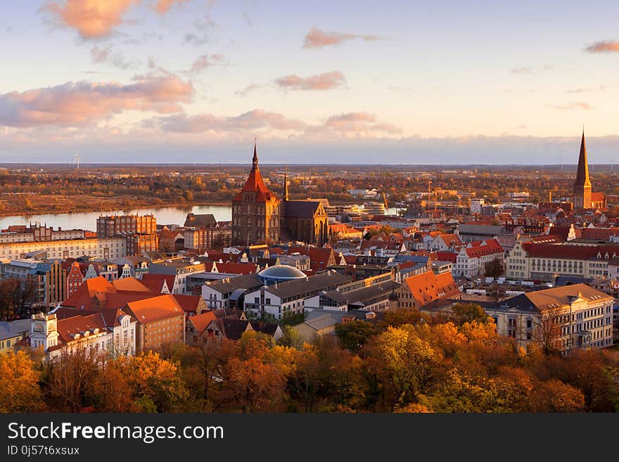 City, Sky, Cityscape, Urban Area