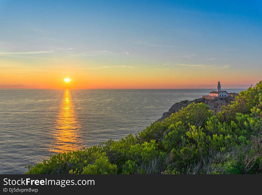 Horizon, Sky, Sea, Coast