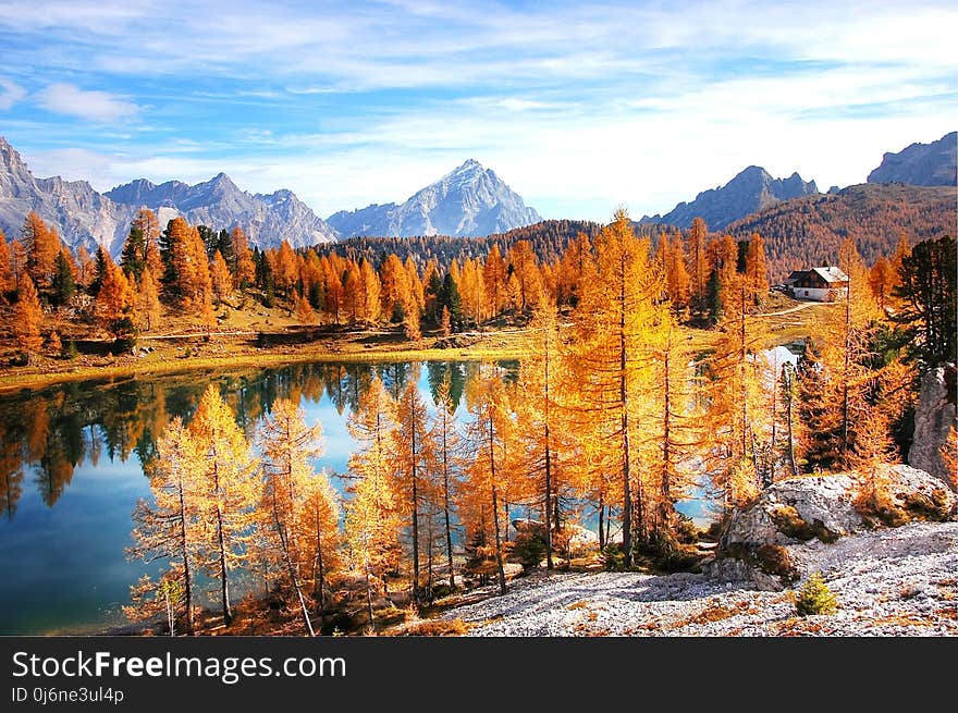 Reflection, Nature, Wilderness, Mountain