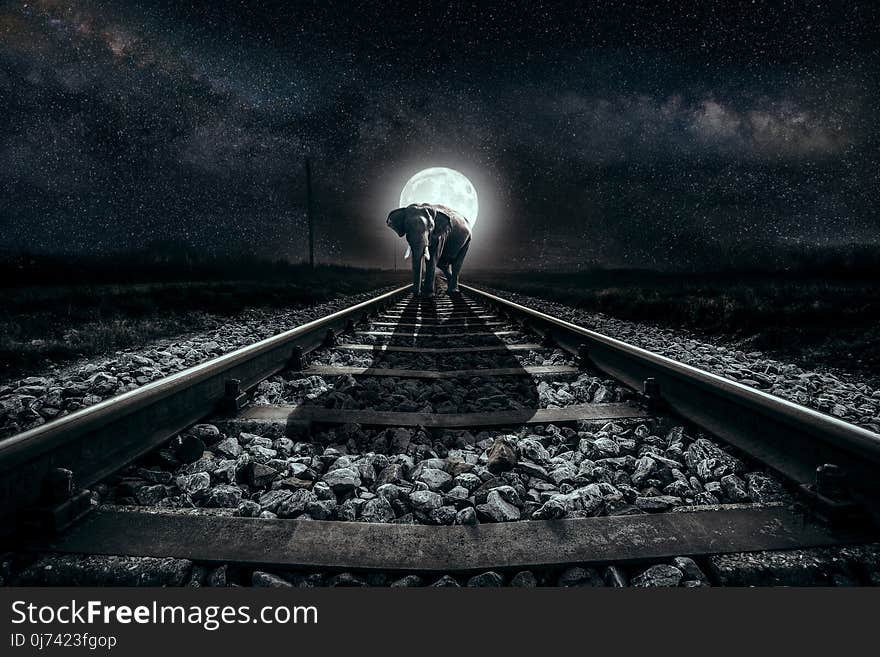 Track, Atmosphere, Darkness, Sky