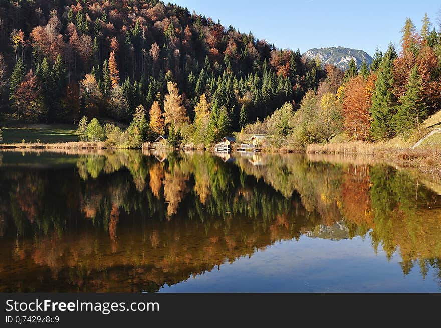 Reflection, Nature, Water, Lake