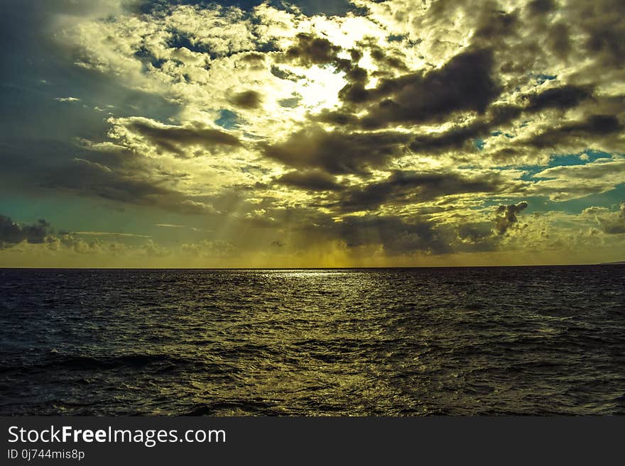 Sky, Horizon, Sea, Water