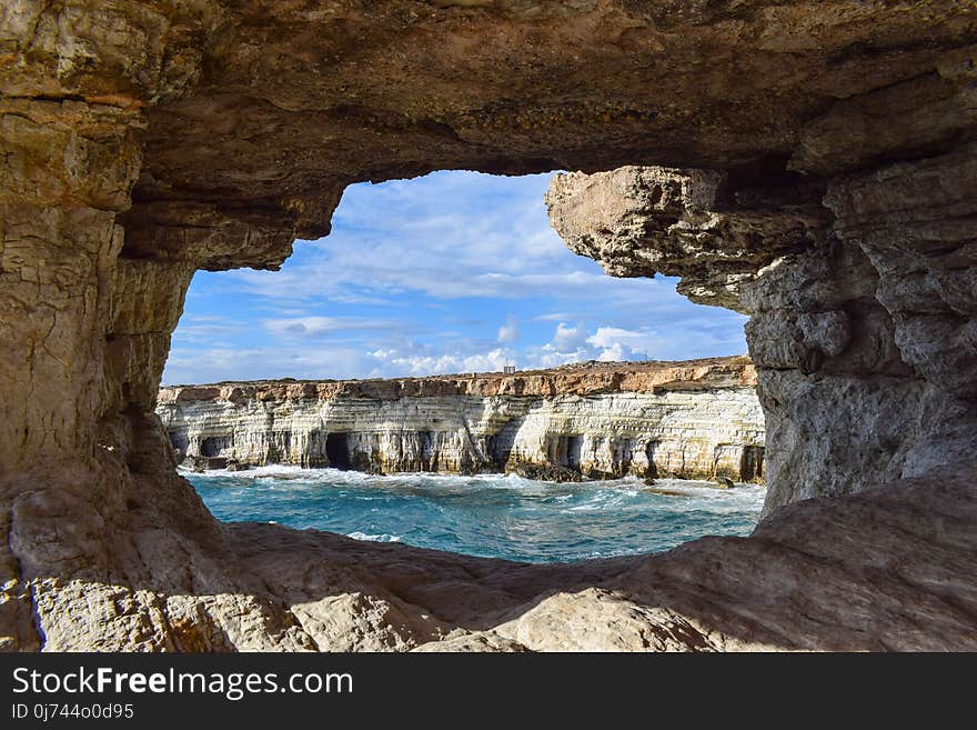 Natural Arch, Rock, Sea Cave, Formation