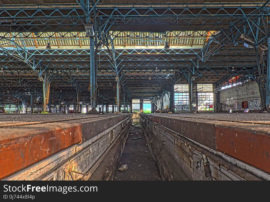 Track, Train Station, Transport, Rail Transport