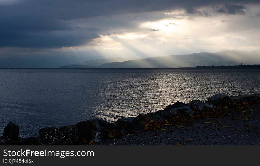 Sky, Sea, Horizon, Loch