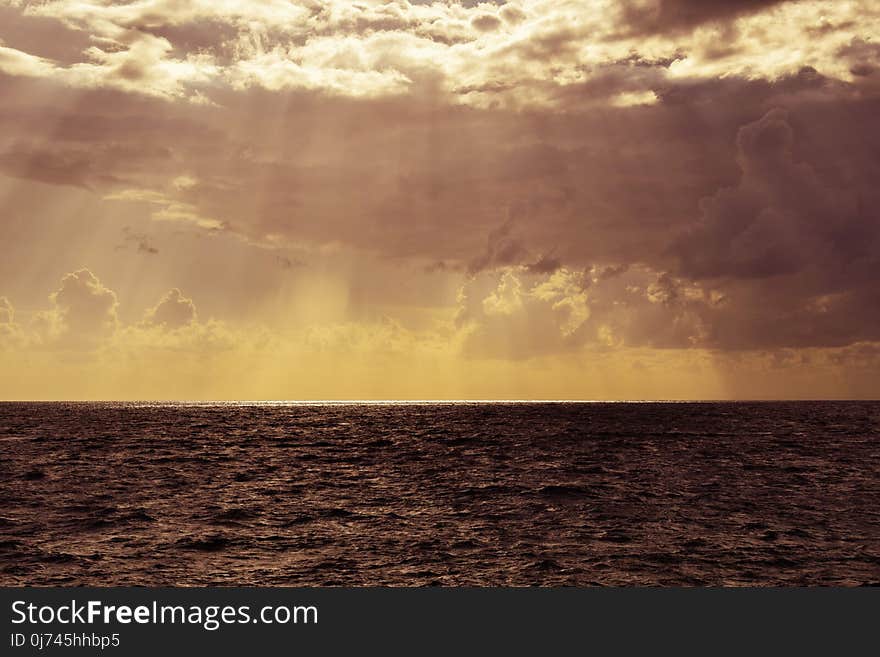 Sky, Horizon, Sea, Cloud