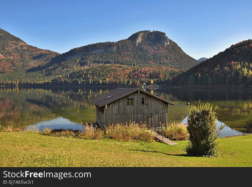 Reflection, Nature, Lake, Highland