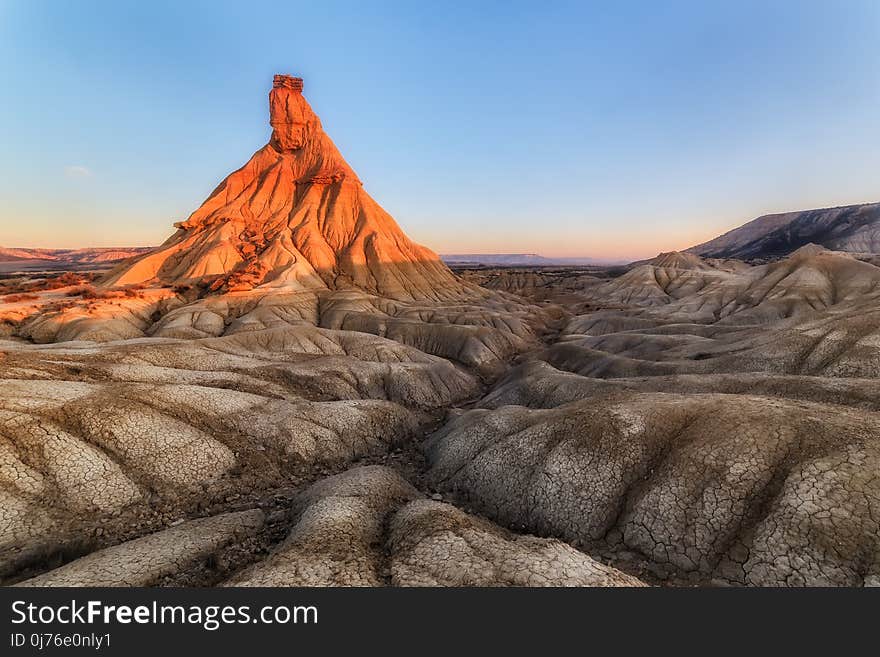 Castil De Tierra In Las Bardenas