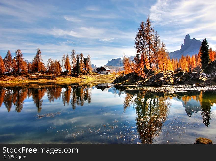 Reflection, Nature, Sky, Wilderness