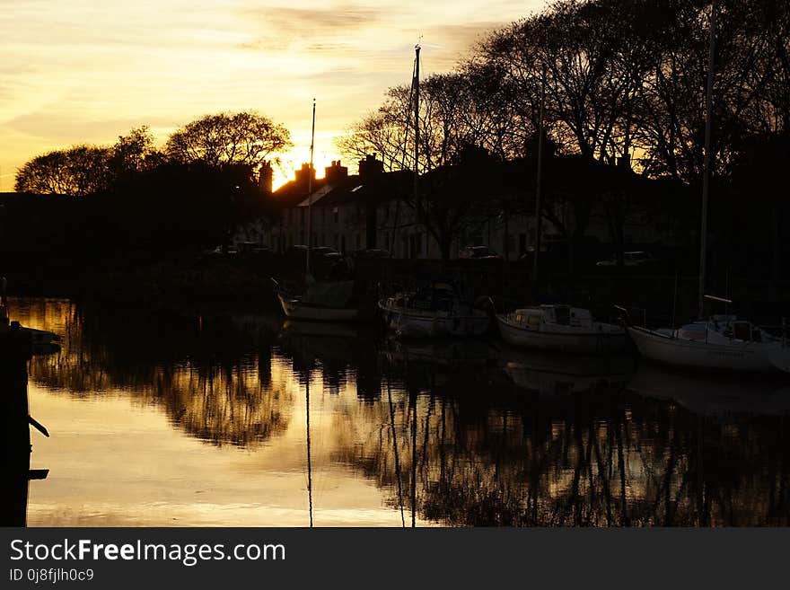 Reflection, Water, Body Of Water, Waterway