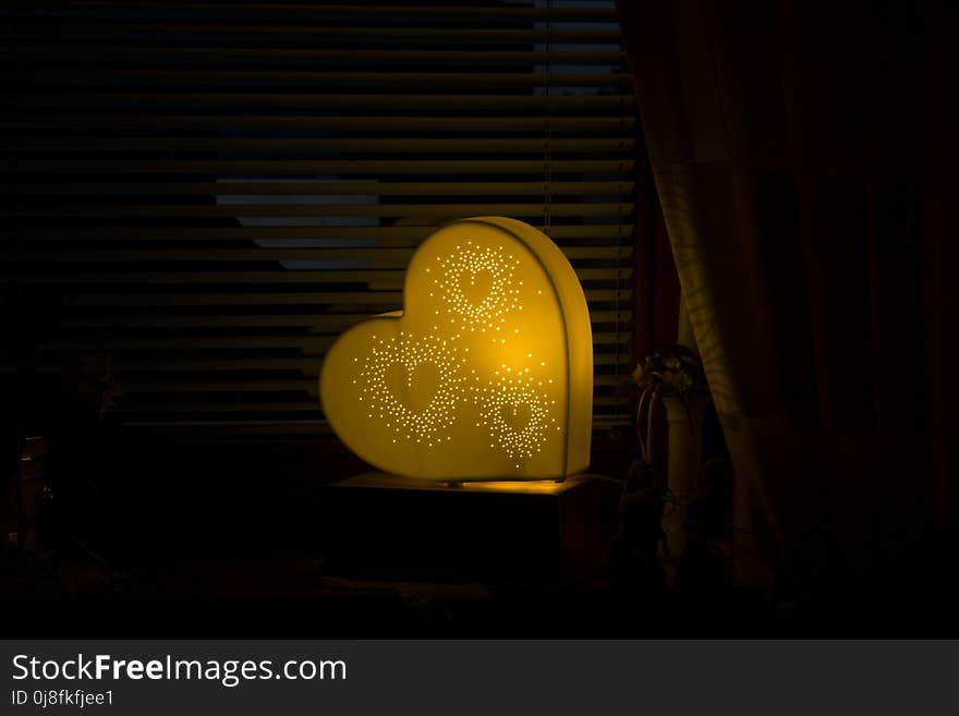 Yellow, Light, Lighting, Darkness