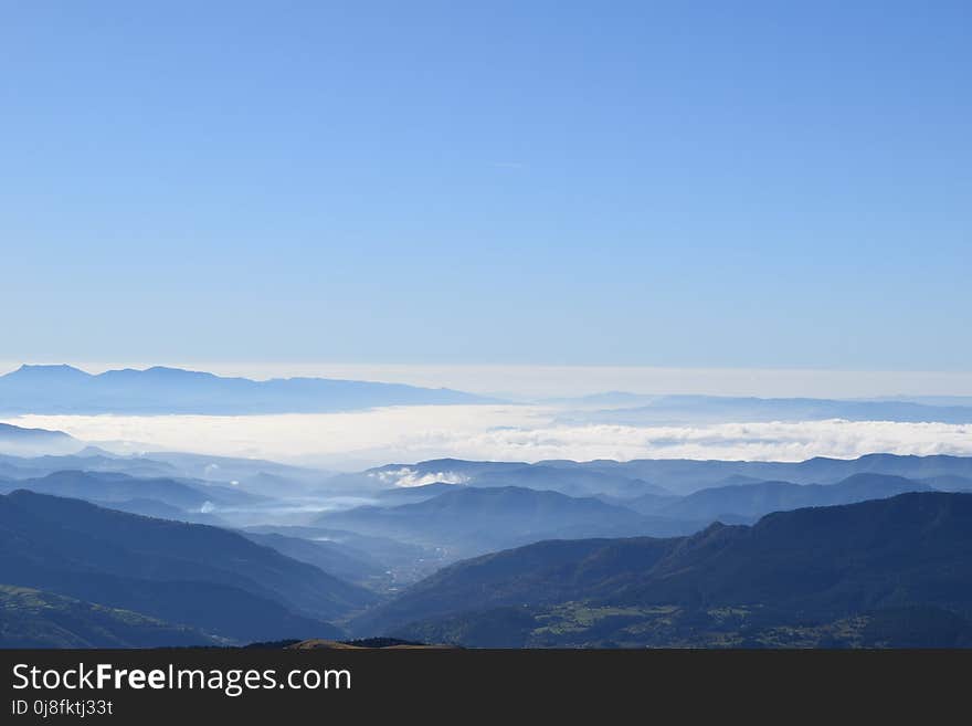 Sky, Mountain Range, Ridge, Mountainous Landforms