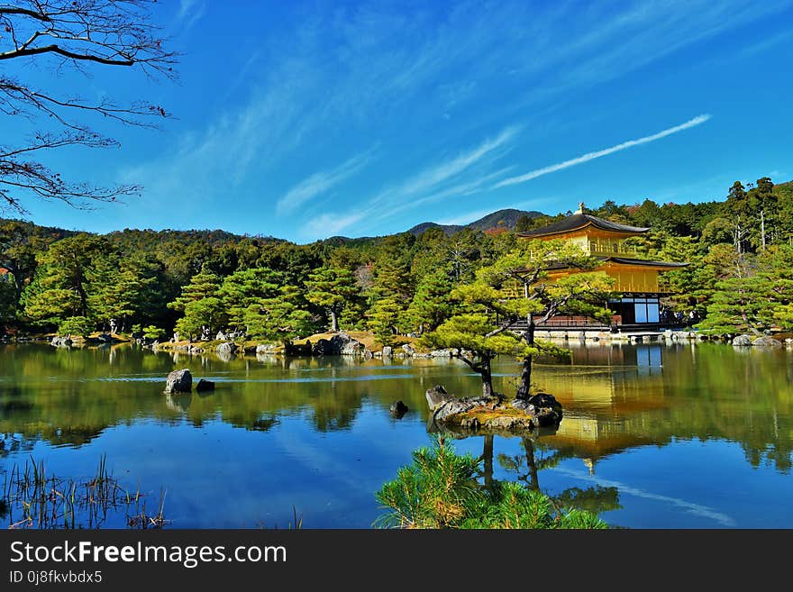 Reflection, Sky, Water, Nature