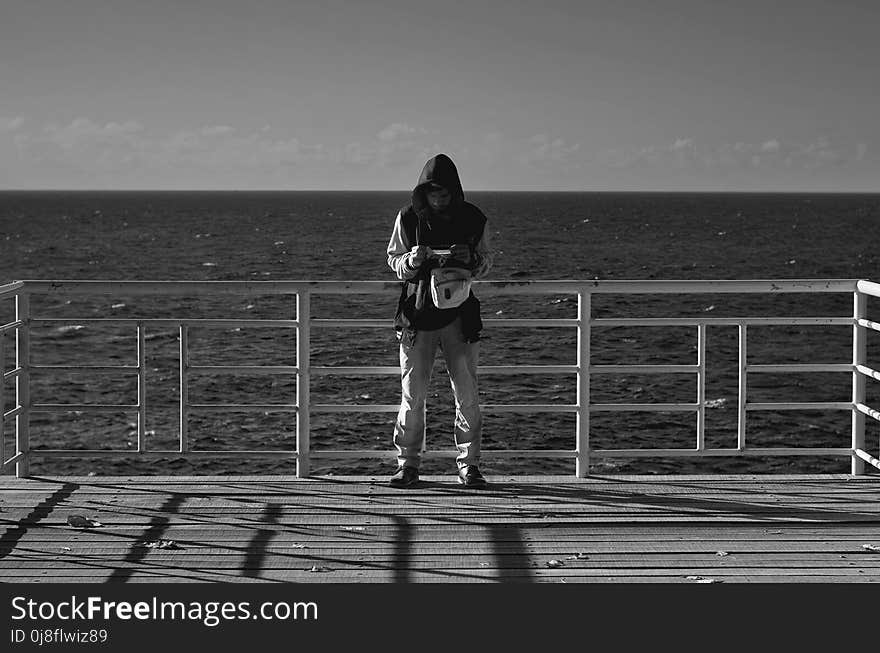 White, Black, Photograph, Water