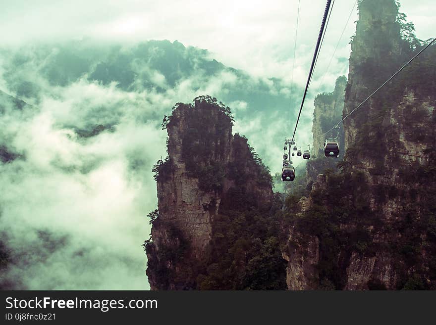 Sky, Cloud, Green, Mountainous Landforms