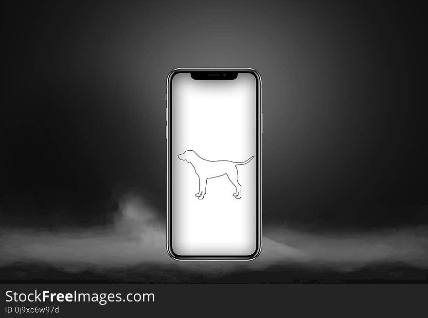 Black And White, Mobile Phone, Technology, Gadget