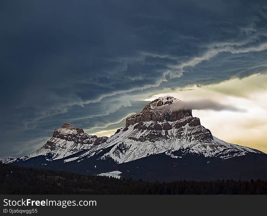 Scenic View of the Mountain