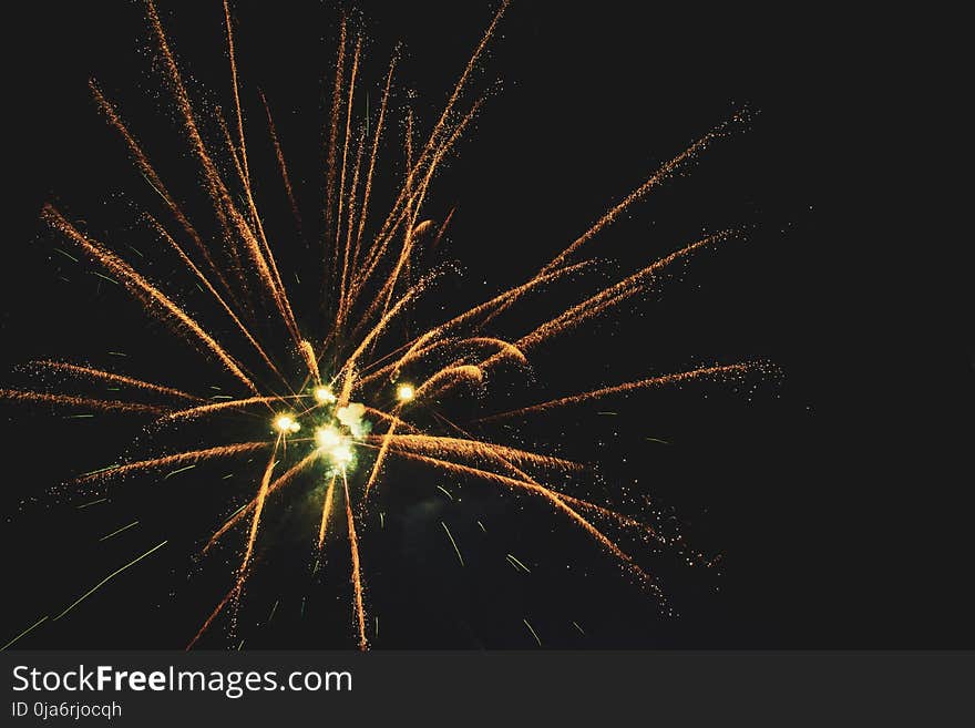 Photography of Fireworks During Night Time