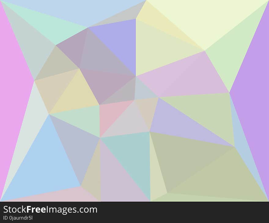 Iridescent Geometric Background