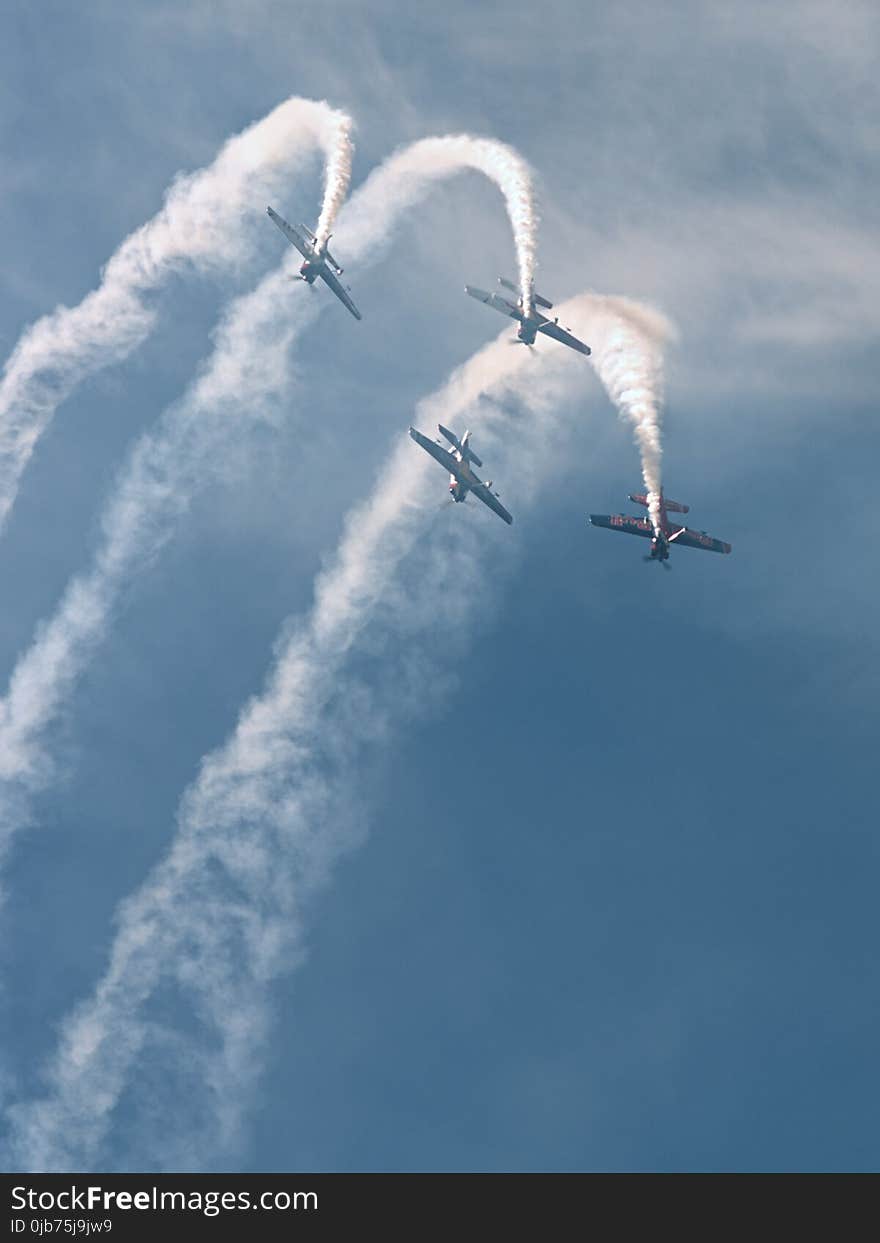 Sky, Aviation, Air Show, Cloud