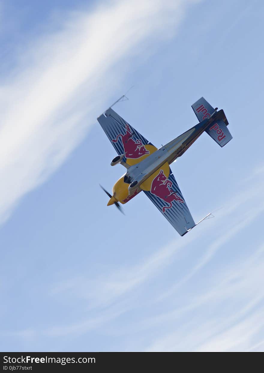 Airplane, Aircraft, Sky, Flight