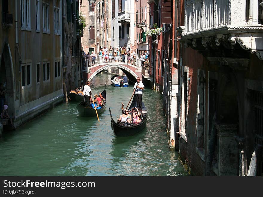 Waterway, Gondola, Canal, Water Transportation