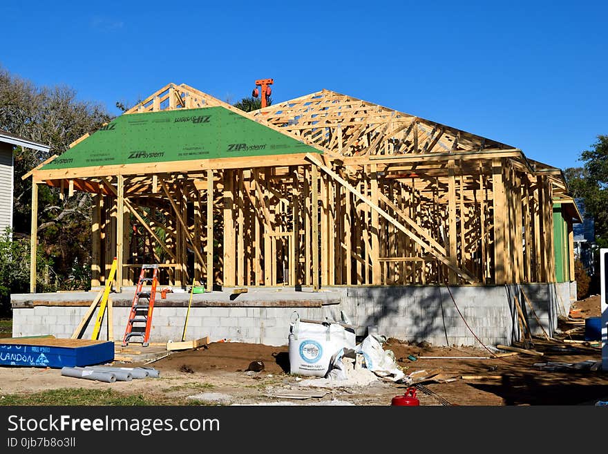 Roof, Shed, Hut, Outdoor Structure