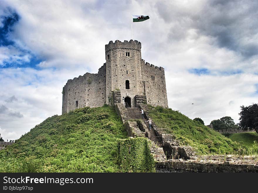 Historic Site, Castle, Sky, Landmark