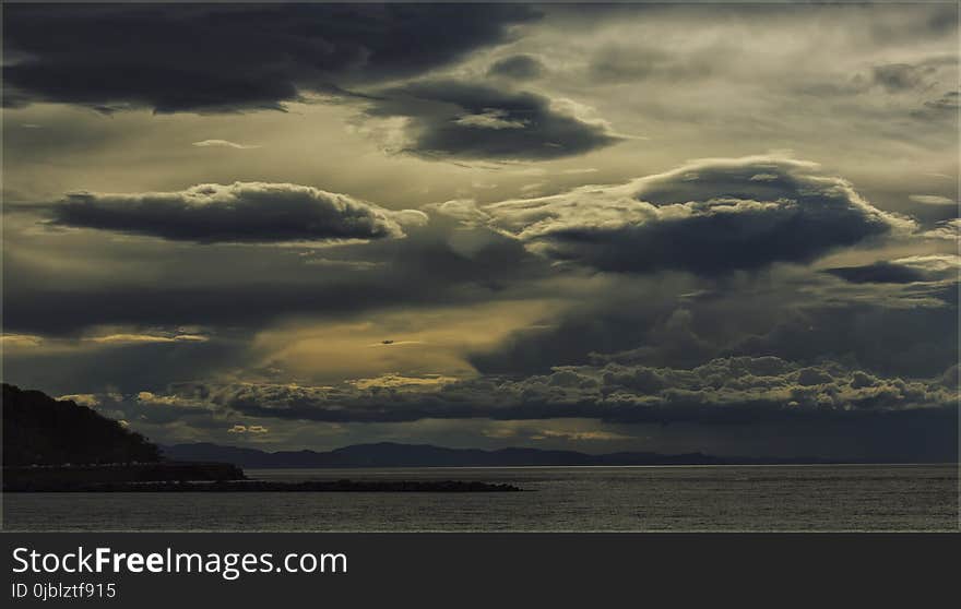 Sky, Horizon, Cloud, Sea