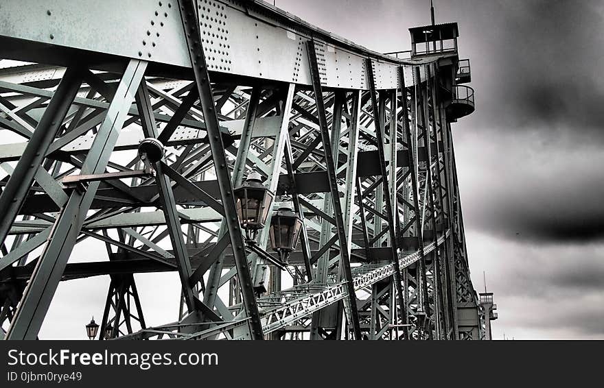 Black And White, Structure, Iron, Monochrome Photography