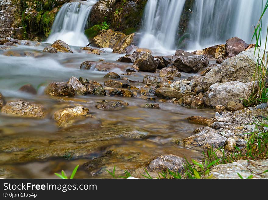 Water, Nature, Body Of Water, Stream