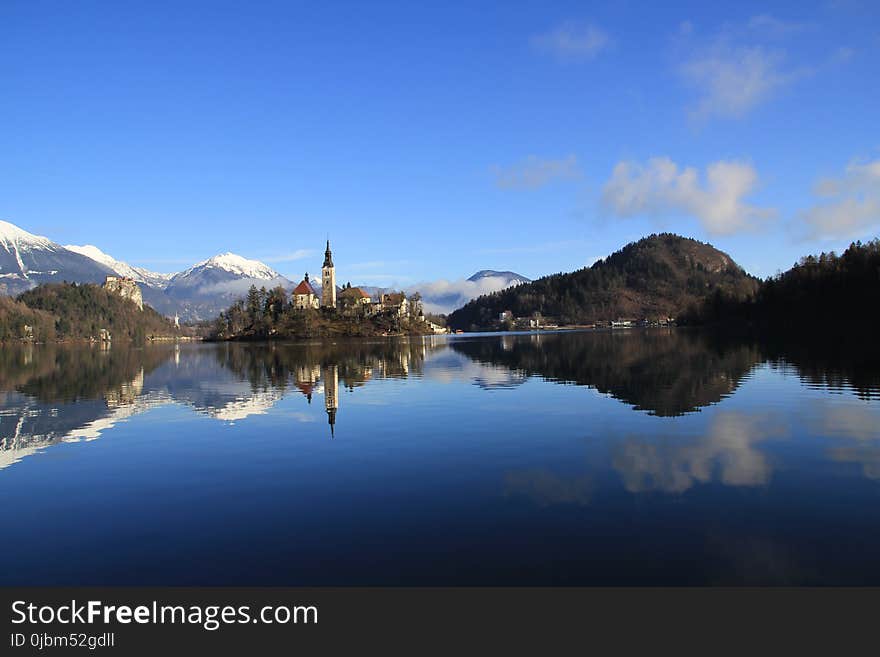 Reflection, Sky, Water, Nature