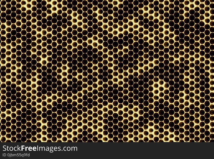 Black, Black And White, Yellow, Pattern