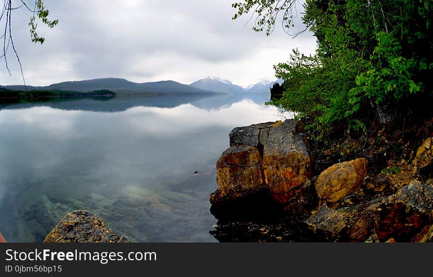 Nature, Water, Reflection, Lake