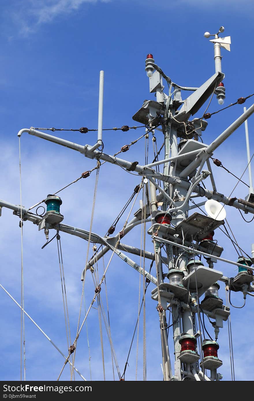 Sky, Mast, Electricity, Public Utility