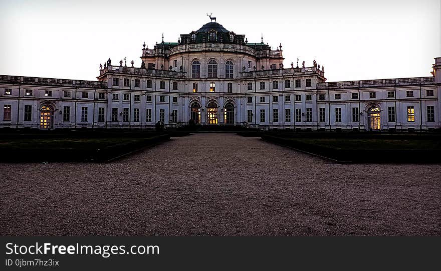 Château, Landmark, Sky, Palace