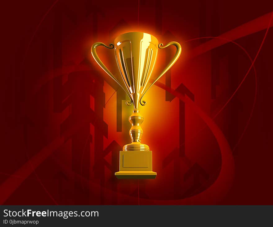 Trophy, Lighting, Incandescent Light Bulb, Illustration