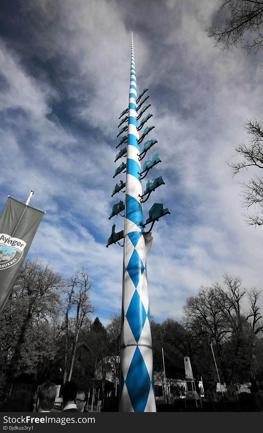 Sky, Tower, Tree, Spire