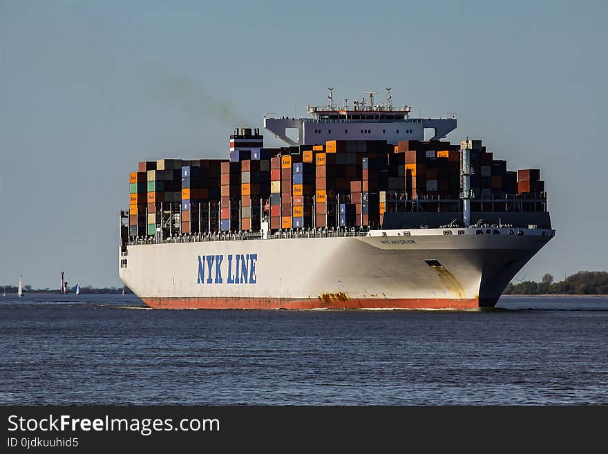 Container Ship, Ship, Water Transportation, Transport