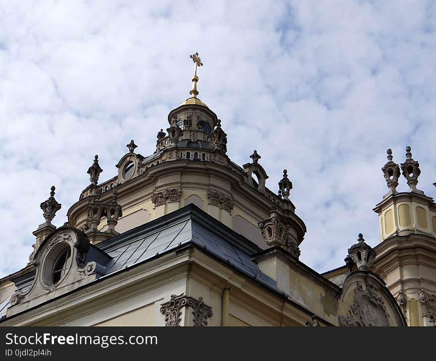 Sky, Landmark, Spire, Dome