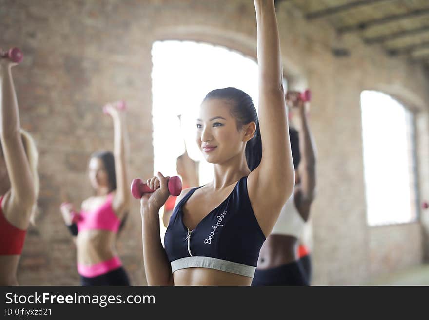 Group of Women Doing Work Out