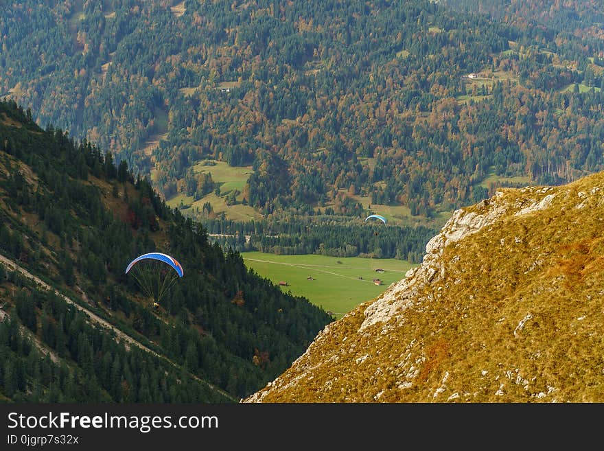 Mountainous Landforms, Mountain Range, Ridge, Mountain Pass