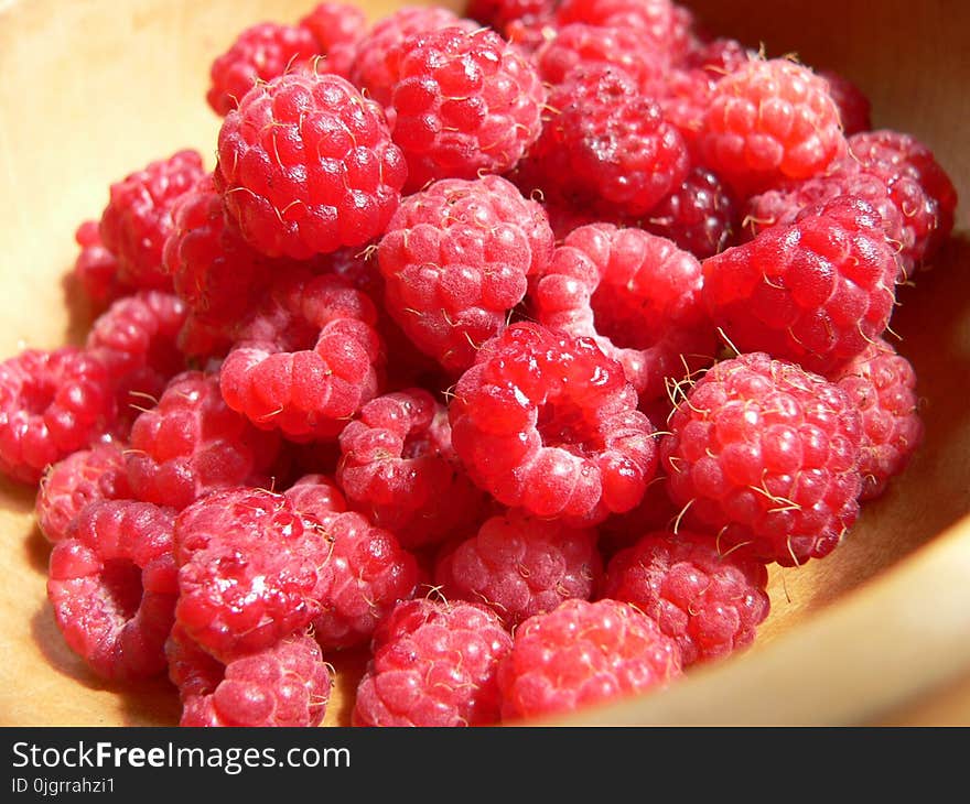 Natural Foods, Raspberry, Berry, Fruit