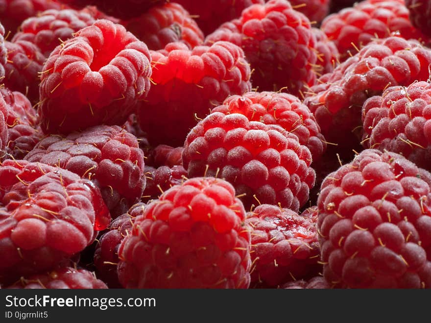 Natural Foods, Berry, Raspberry, Fruit