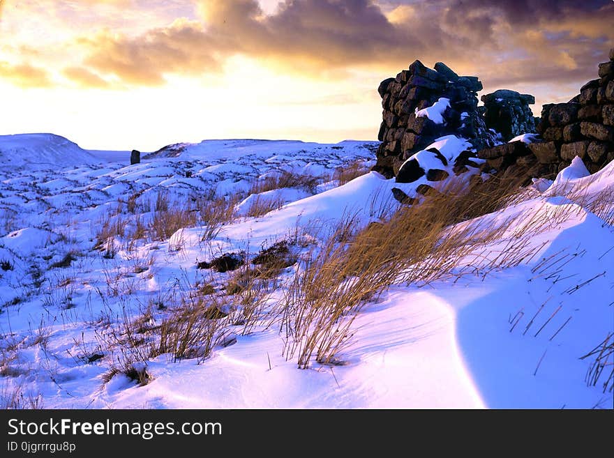 Winter, Snow, Sky, Wilderness