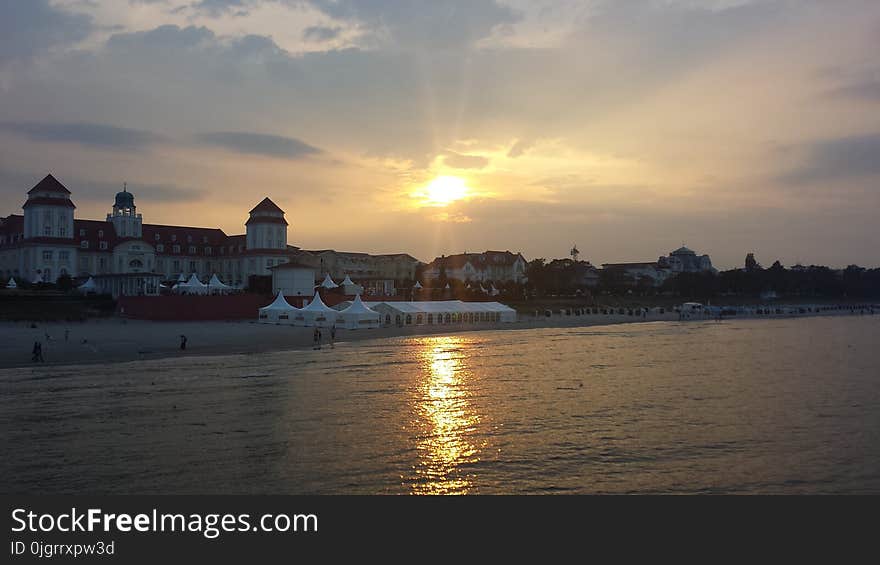 Sky, Waterway, Sunset, Sea