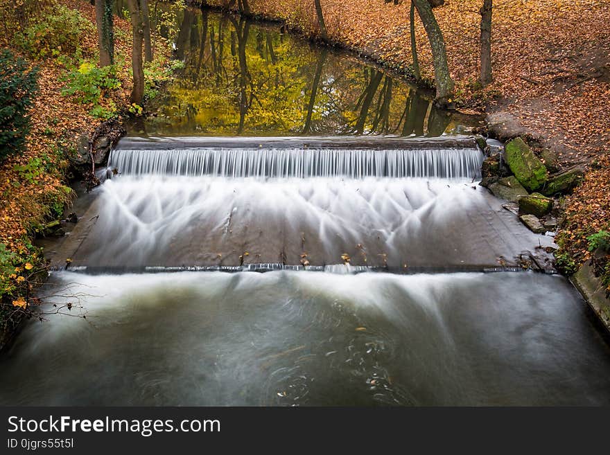 Water, Nature, Body Of Water, Waterfall