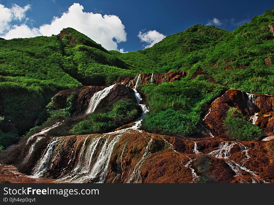 Mountain Covered With Trees