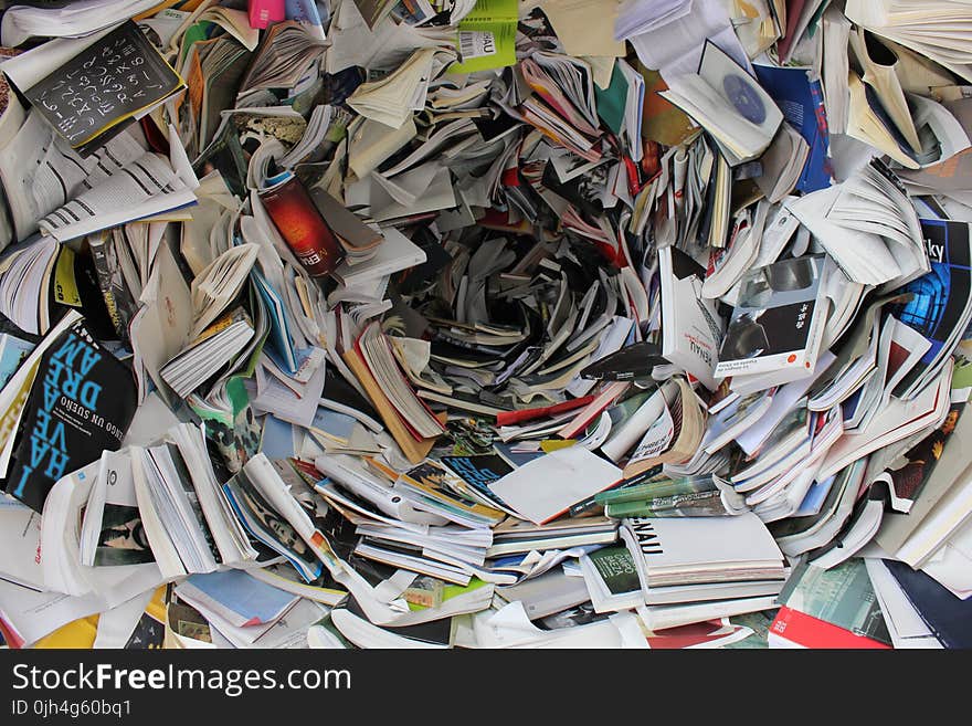 Pile of Covered Books