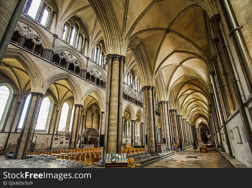 Concrete Cathedral Ceiling